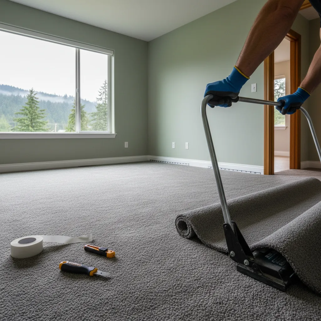 Carpet Installation project in Bellingham, WA