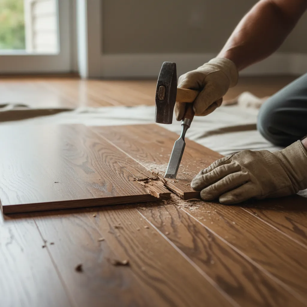 Floor Repair & Board Replacement project in Bellingham, WA