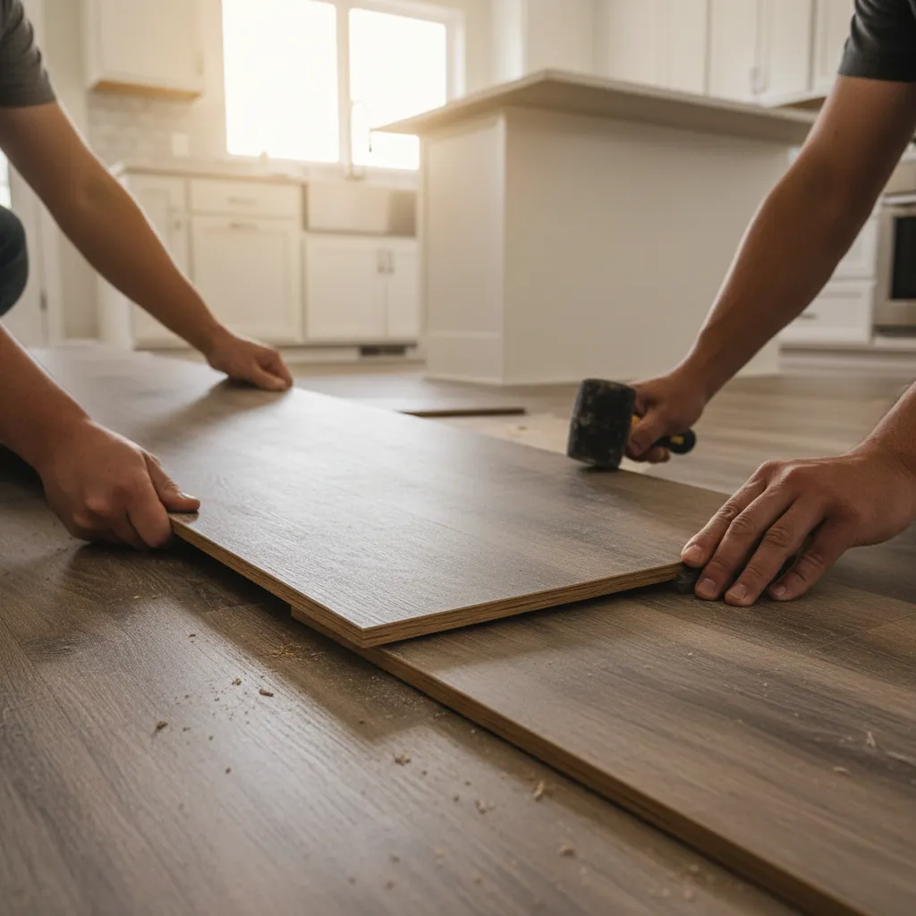 LVP & Laminate Installation project in Bellingham, WA